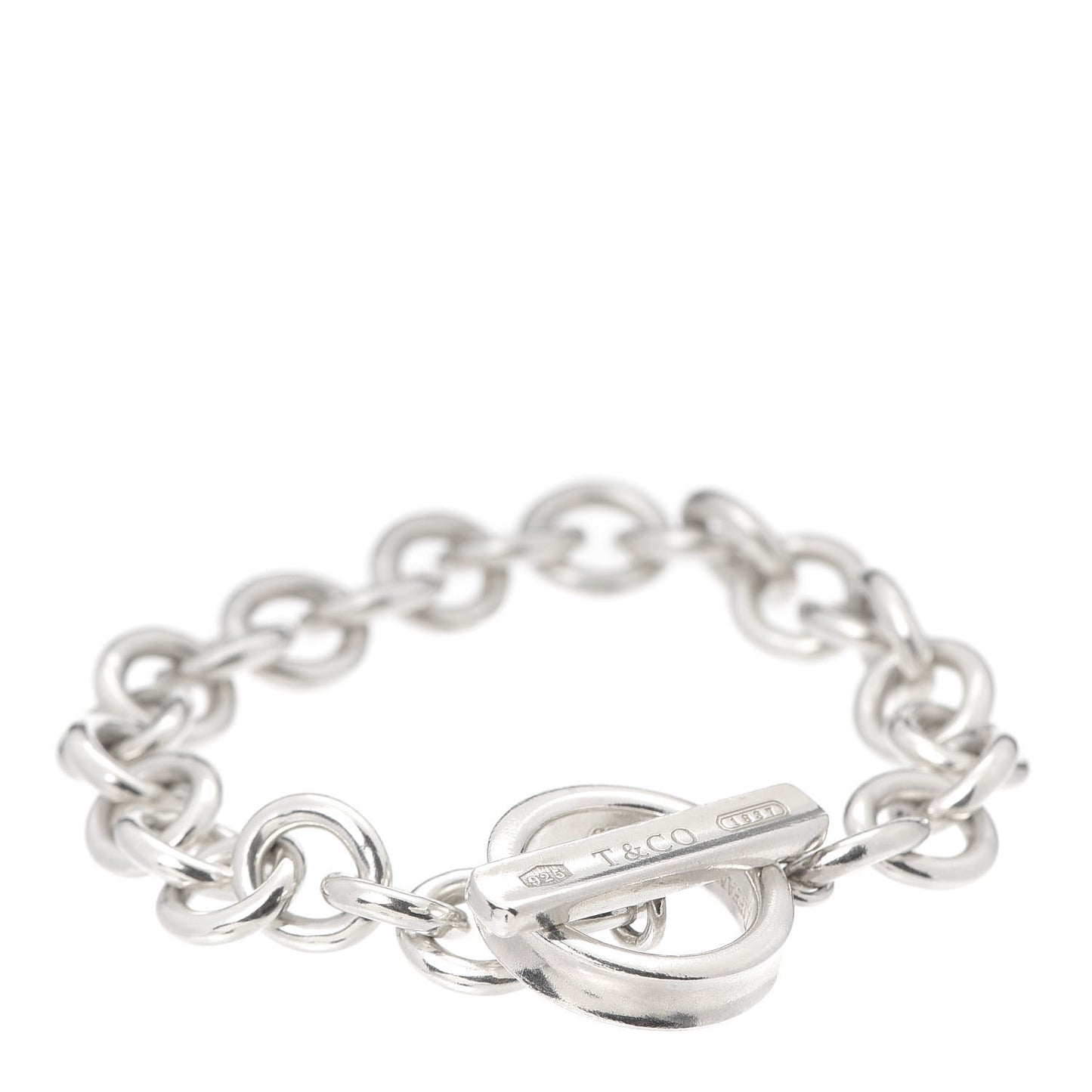 Sterling Silver 1837 Toggle Bracelet