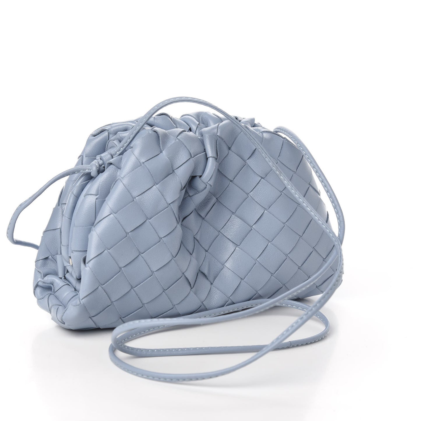 Nappa Intrecciato The Mini Pouch Ice