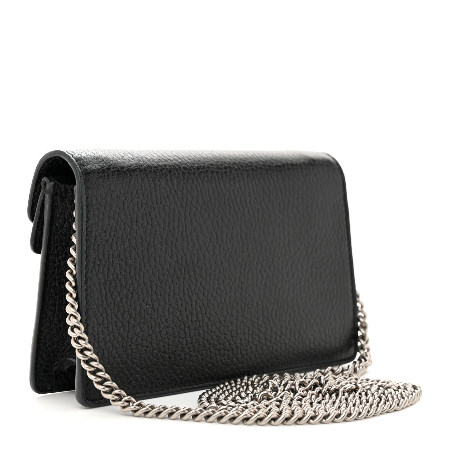 Calfskin Super Mini Dionysus Shoulder Bag Black