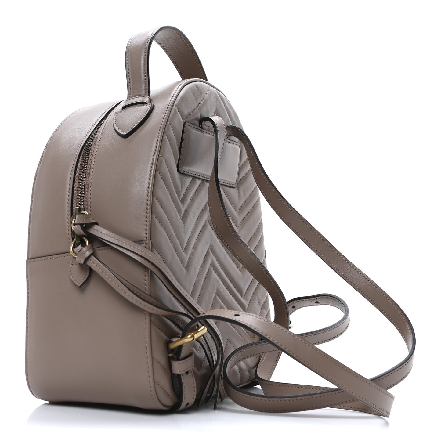 Calfskin Matelasse GG Marmont Backpack Porcelain Rose