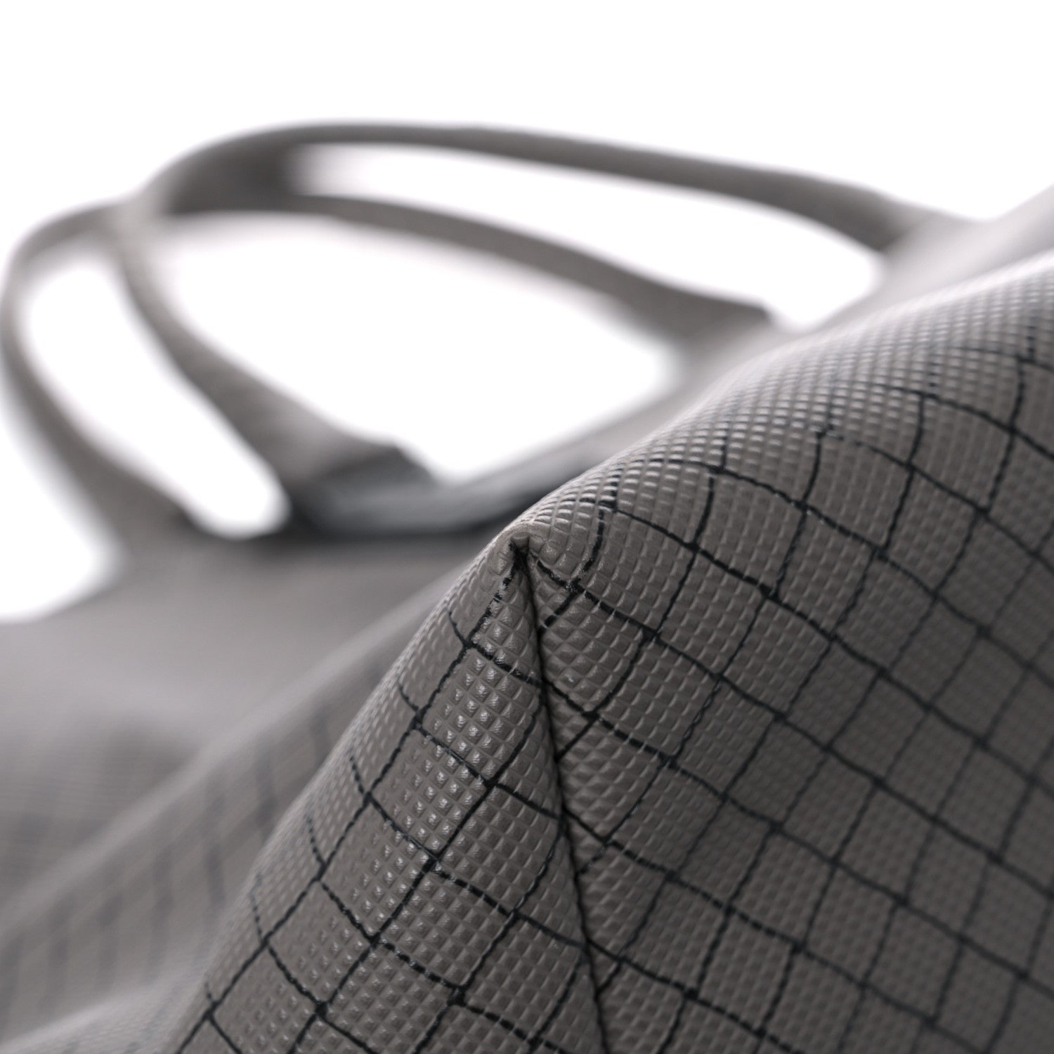 Bottega Veneta Rubberized Canvas Marcopolo Tote Shadow 7 of 15