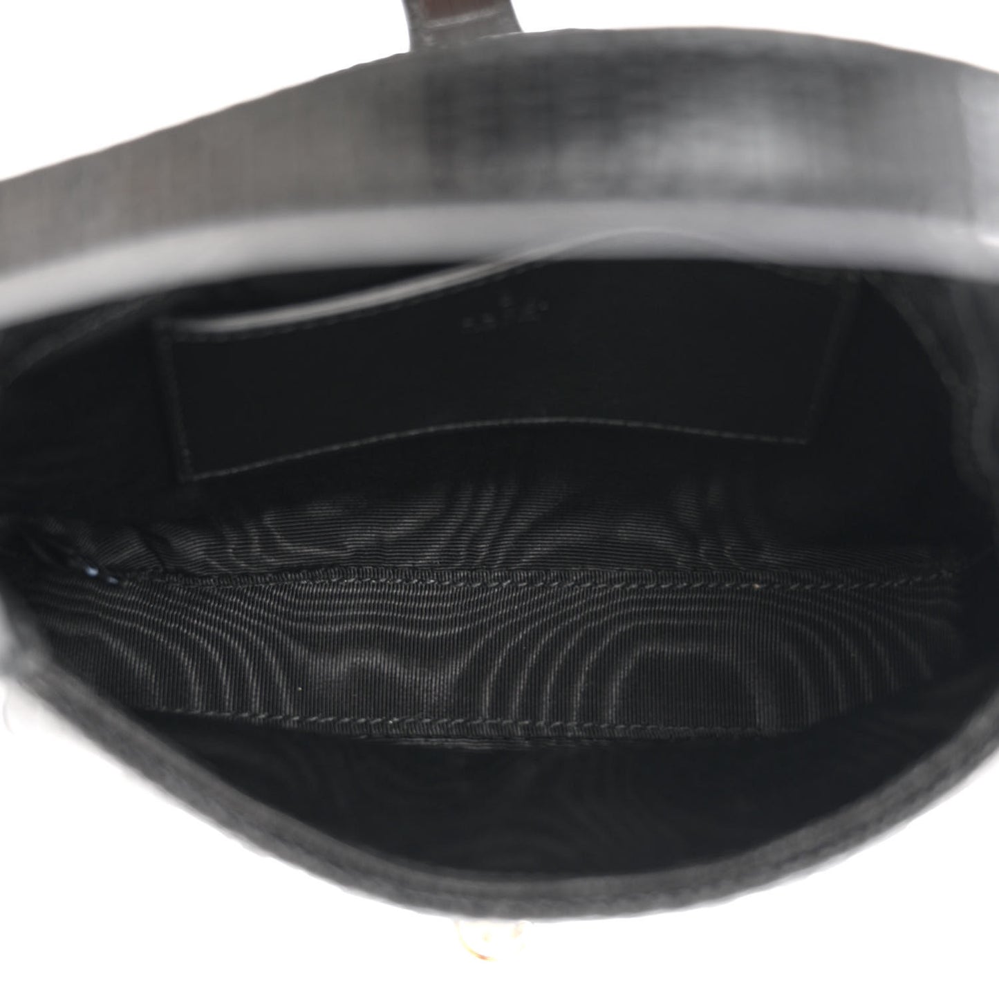 Lizard Sequin GG Monogram Mini Jackie 1961 Hobo Black White