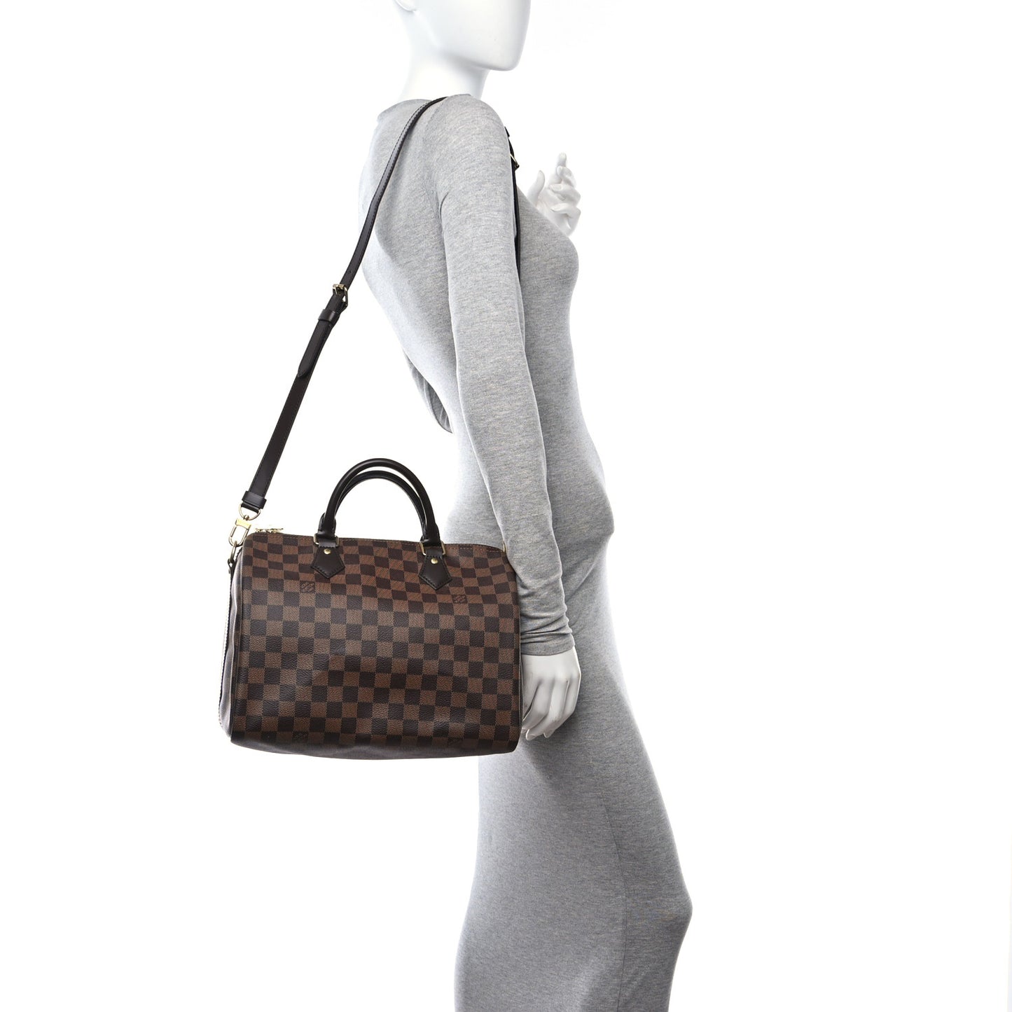 Damier Ebene Speedy Bandouliere 30