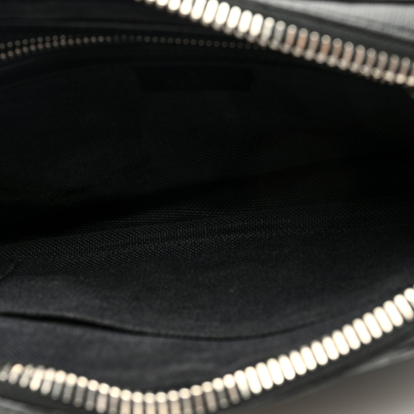 Soft GG Supreme Monogram Web Belt Bag Black Grey
