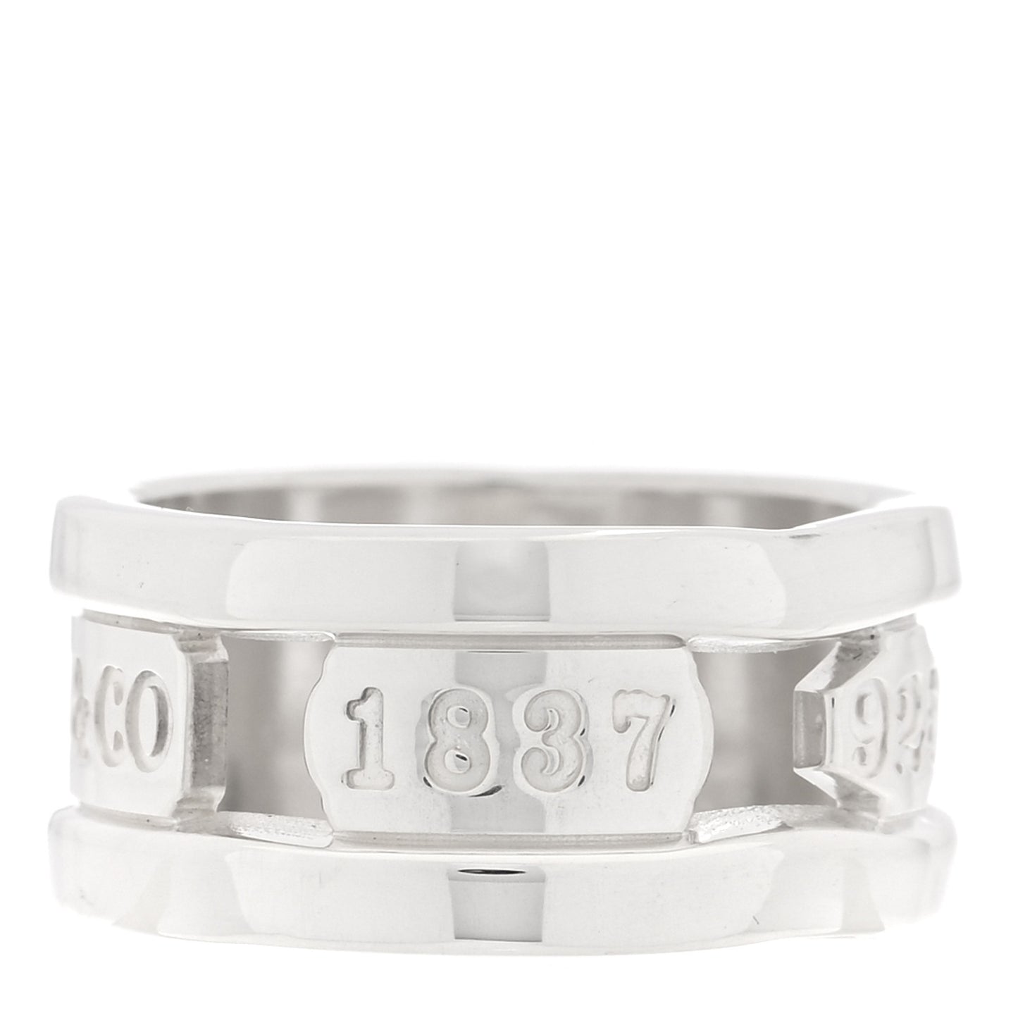 Sterling Silver 1837 Elements Ring 51 5.75