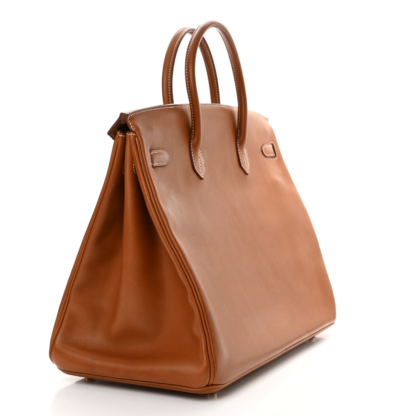 Natural Barenia Birkin 40 Fauve