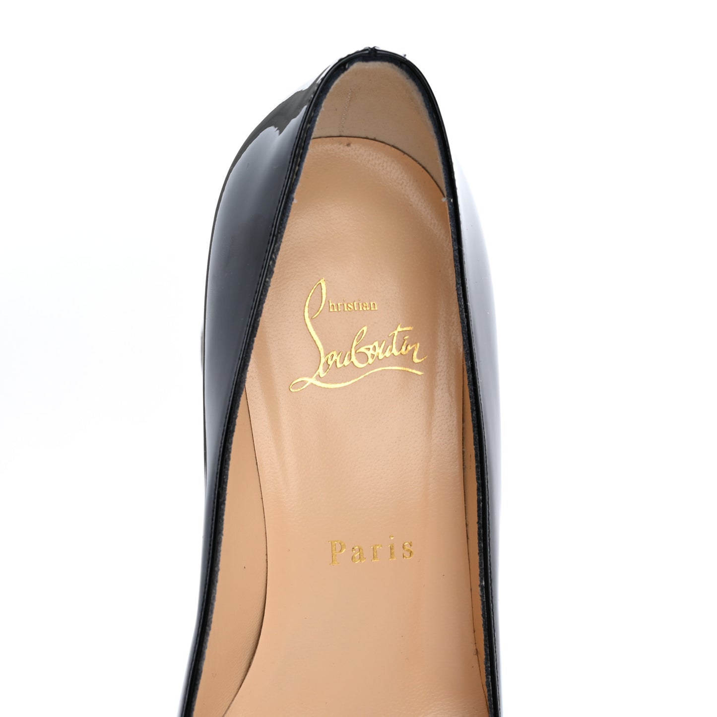 Patent Calfskin Miss Sab 55 Pumps 37.5 Black