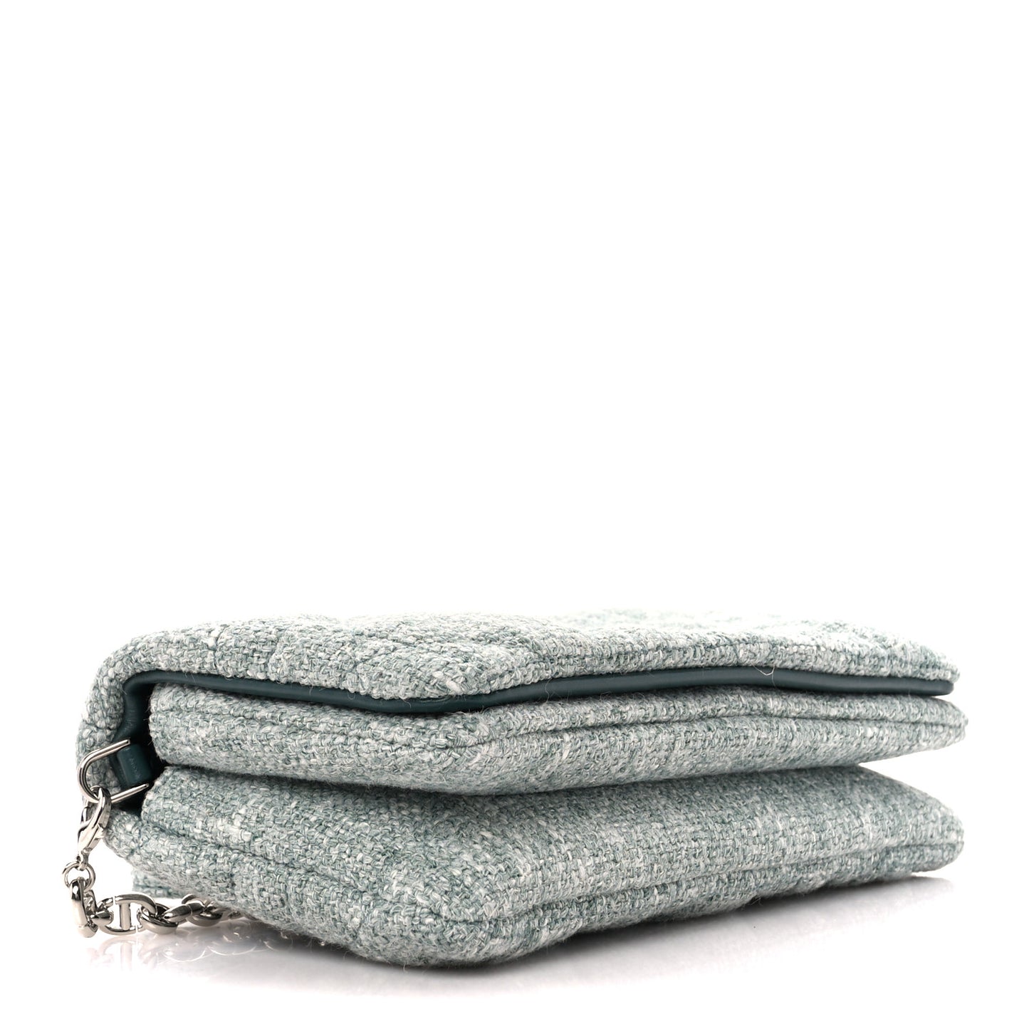 Canvas Macrocannage Caro Pouch Green Multicolor