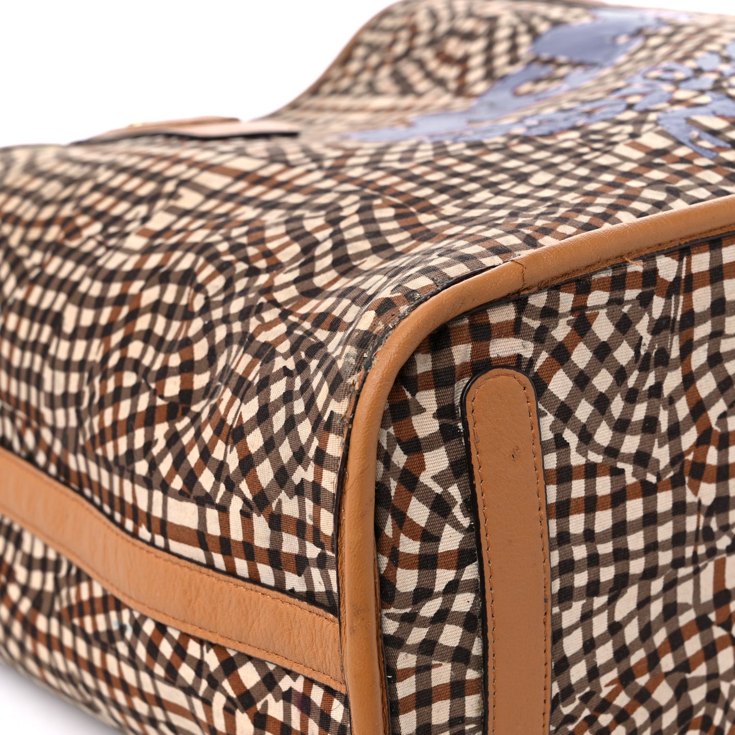 Visetos Medium Liz Reversible Shopper Tote Cognac