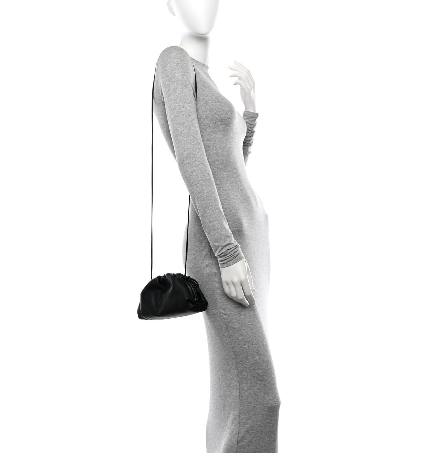 Butter Calfskin The Mini Pouch Black