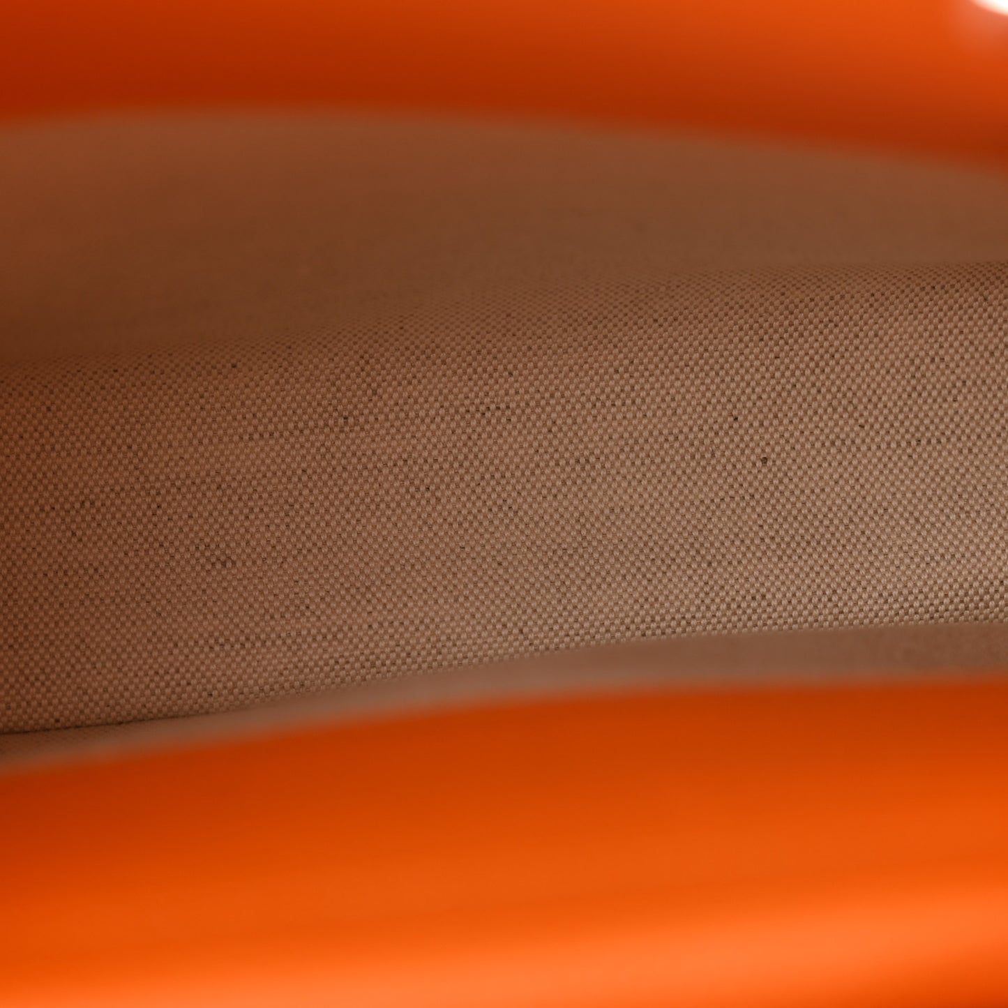 Grainy Calfskin Mini Title Bag Orange