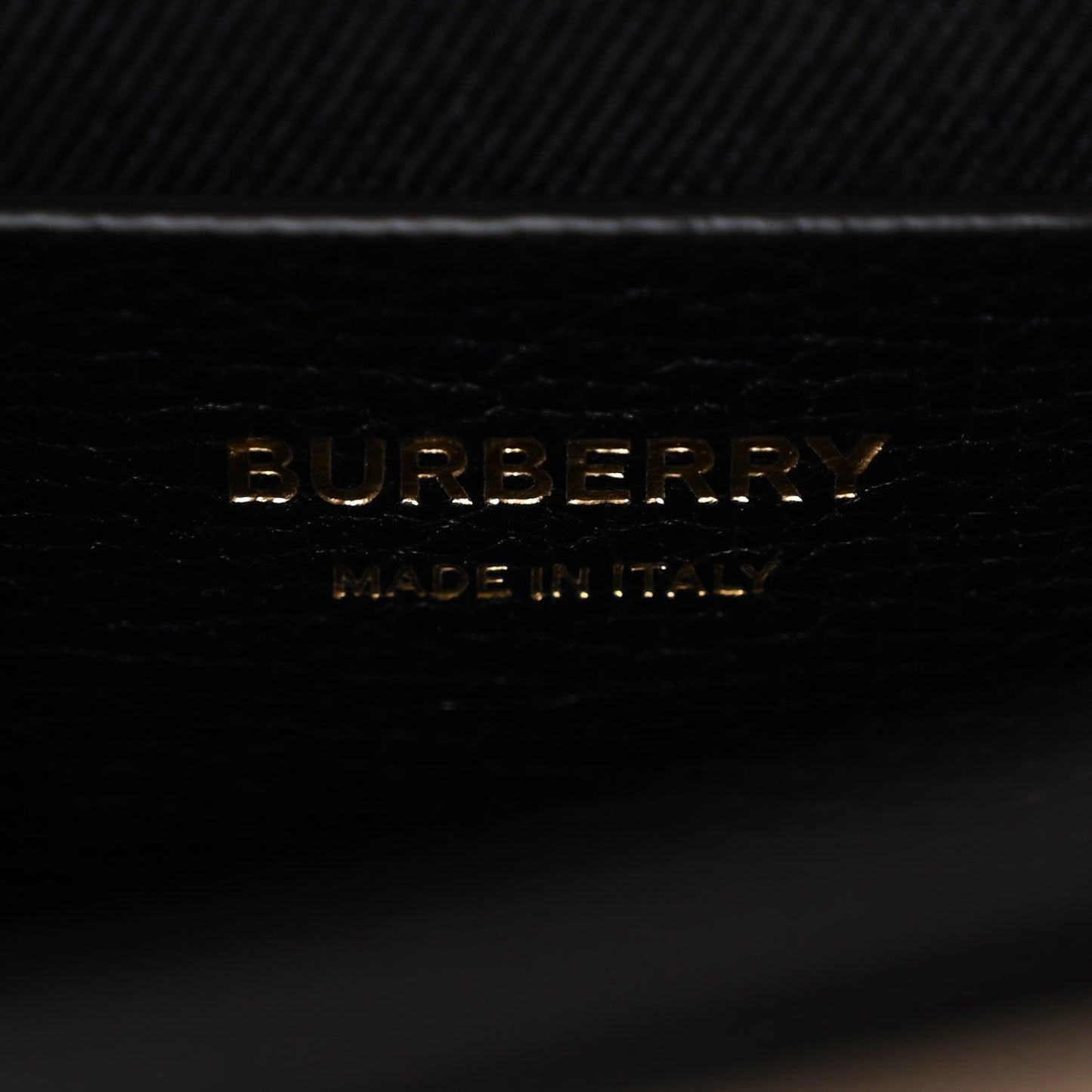 Derby Calfskin House Check Small Macken Crossbody Bag Black