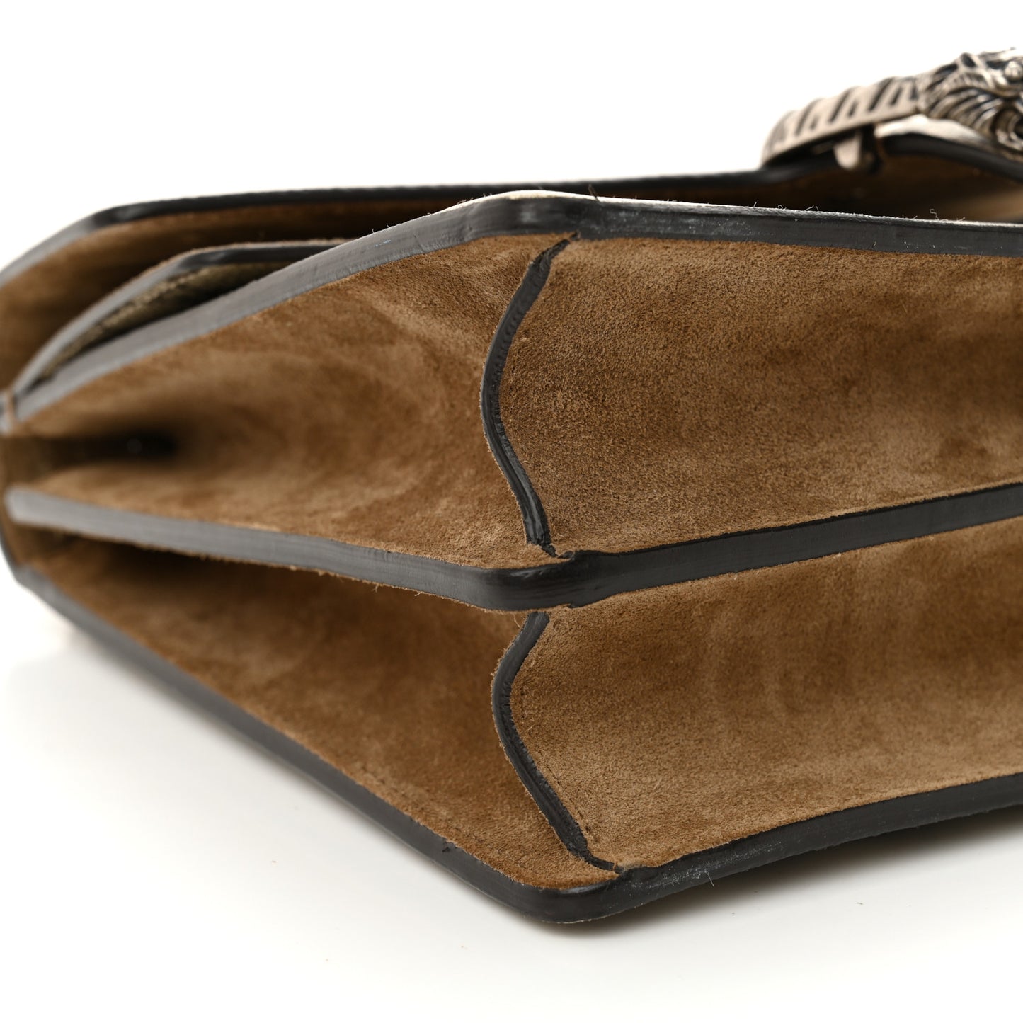 GG Supreme Monogram Medium Dionysus Shoulder Bag Taupe