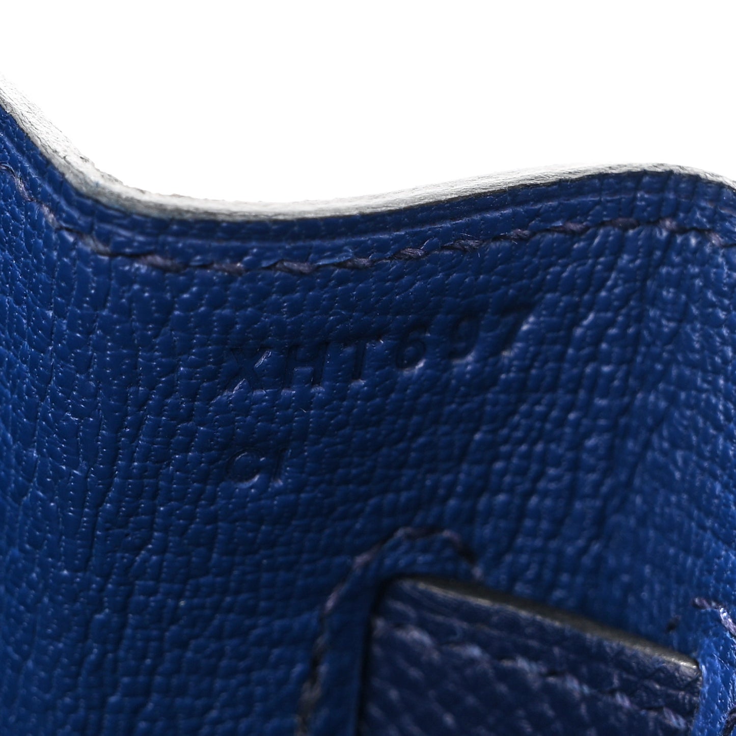 Epsom Kelly Sellier 35 Bleu Saphir
