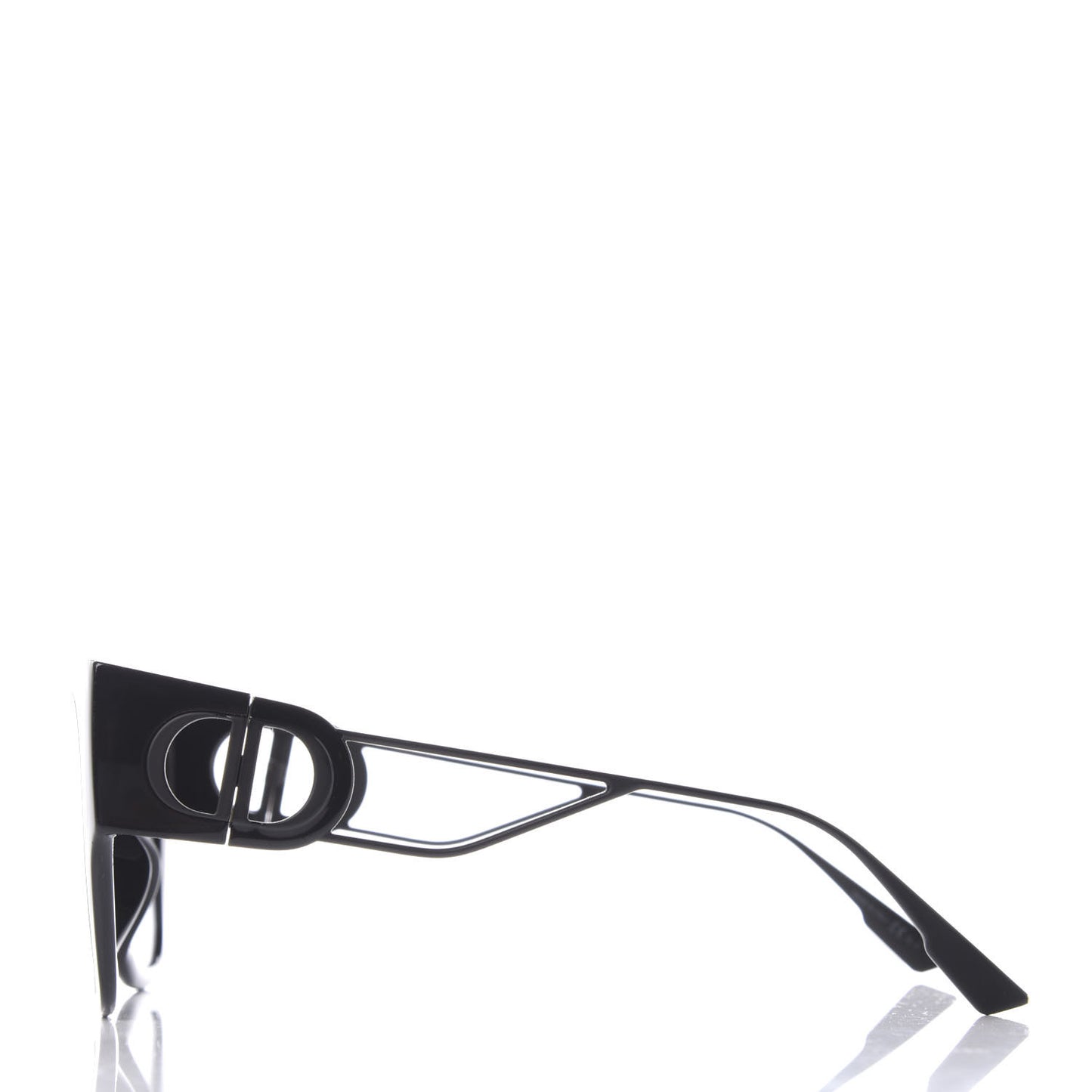 Rectangular 30 Montaigne 1 Sunglasses Black
