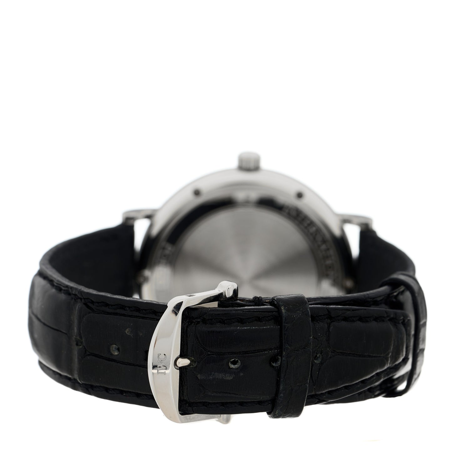 Stainless Steel Alligator 40mm Portofino Automatic Watch Silver IW356517
