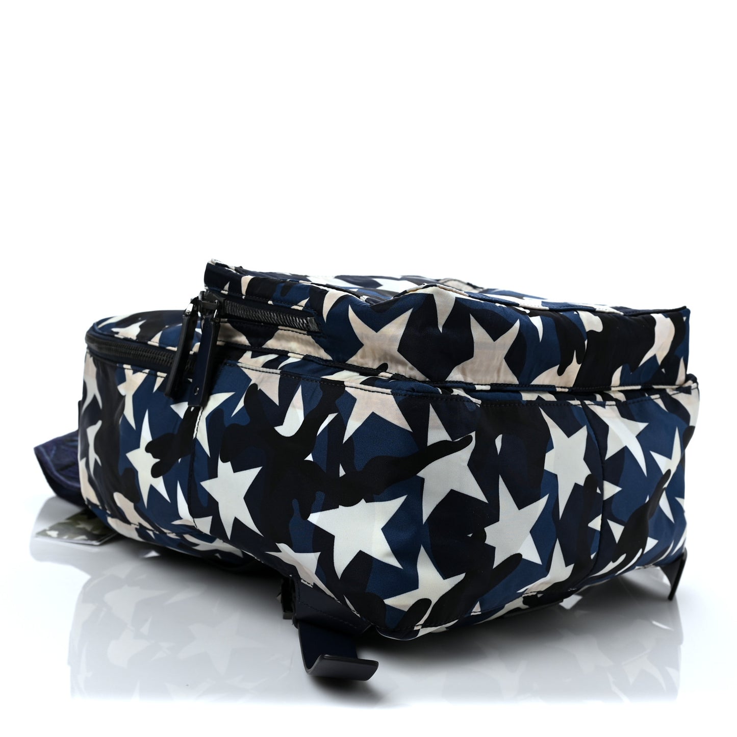Nylon Camustars Backpack Navy Multicolor