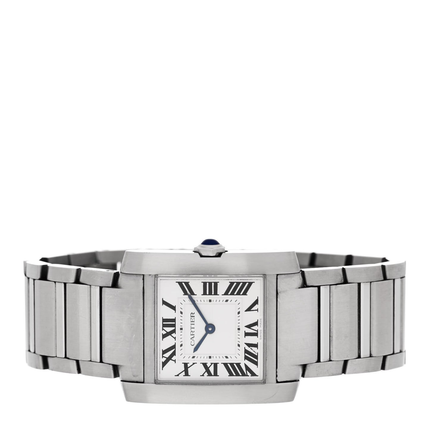 Stainless Steel 27mm Tank Francaise Quartz Watch