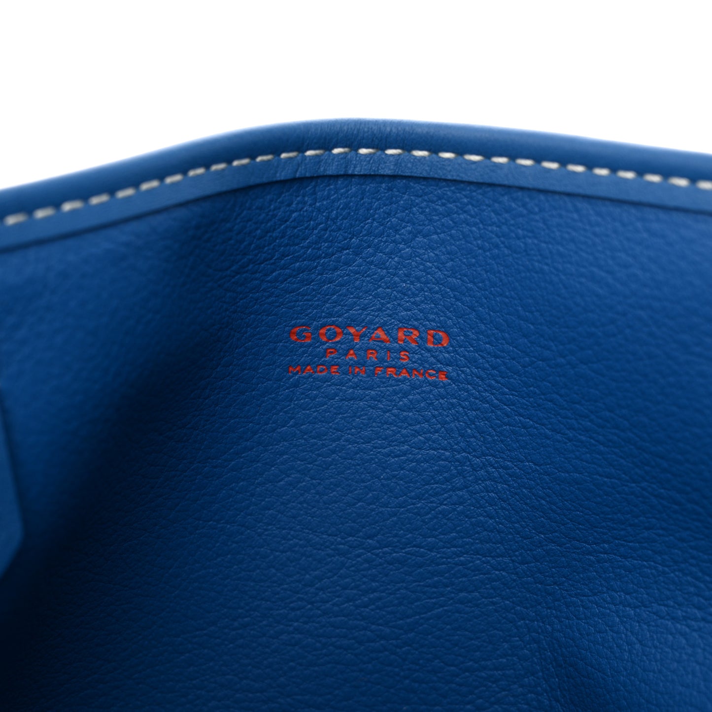 Goyardine Reversible Mini Anjou Sky Blue