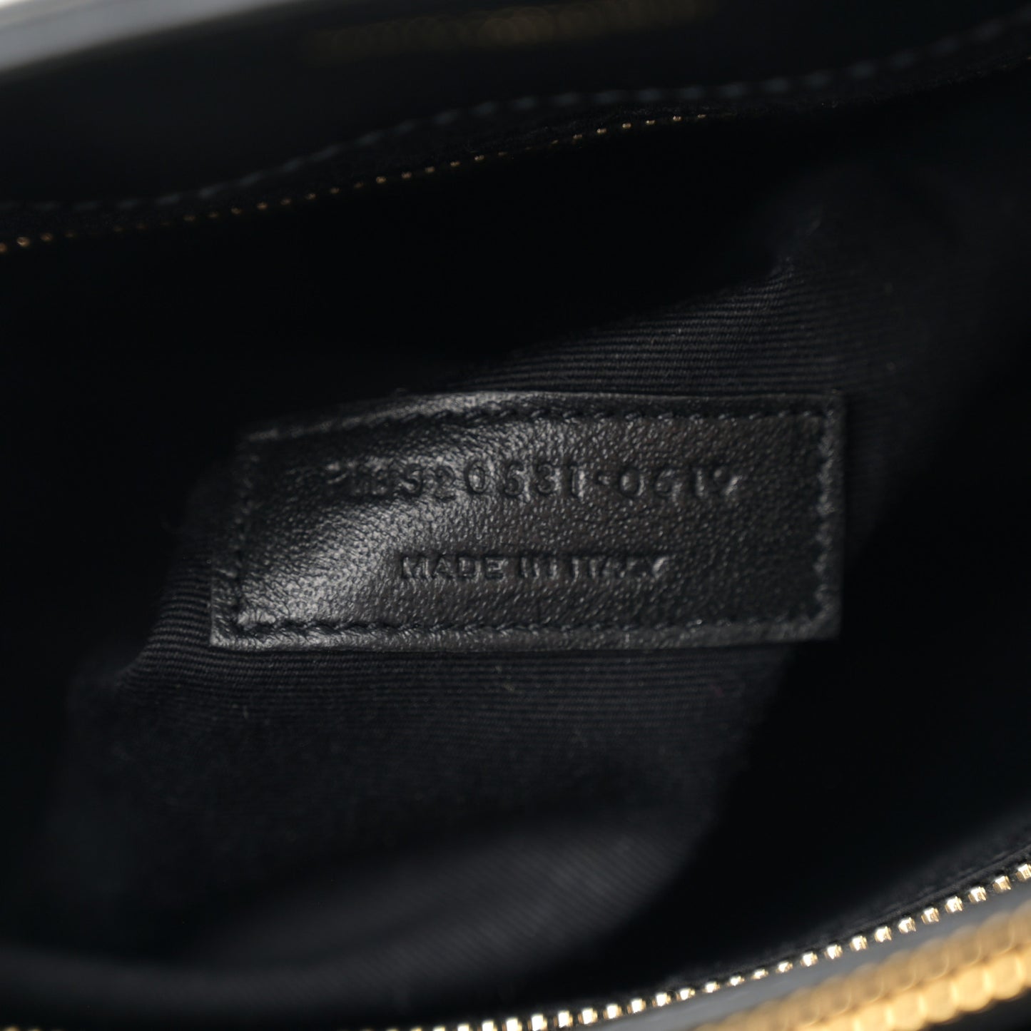 Calfskin Y Quilted Monogram Large Loulou Shopper Black