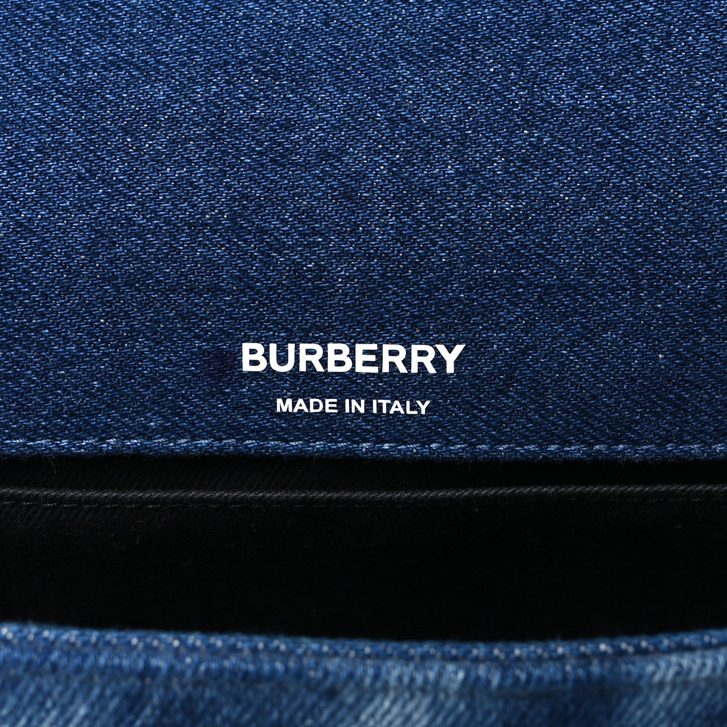 Burberry Denim Quilted Small Lola Bag Blue 6 of 9