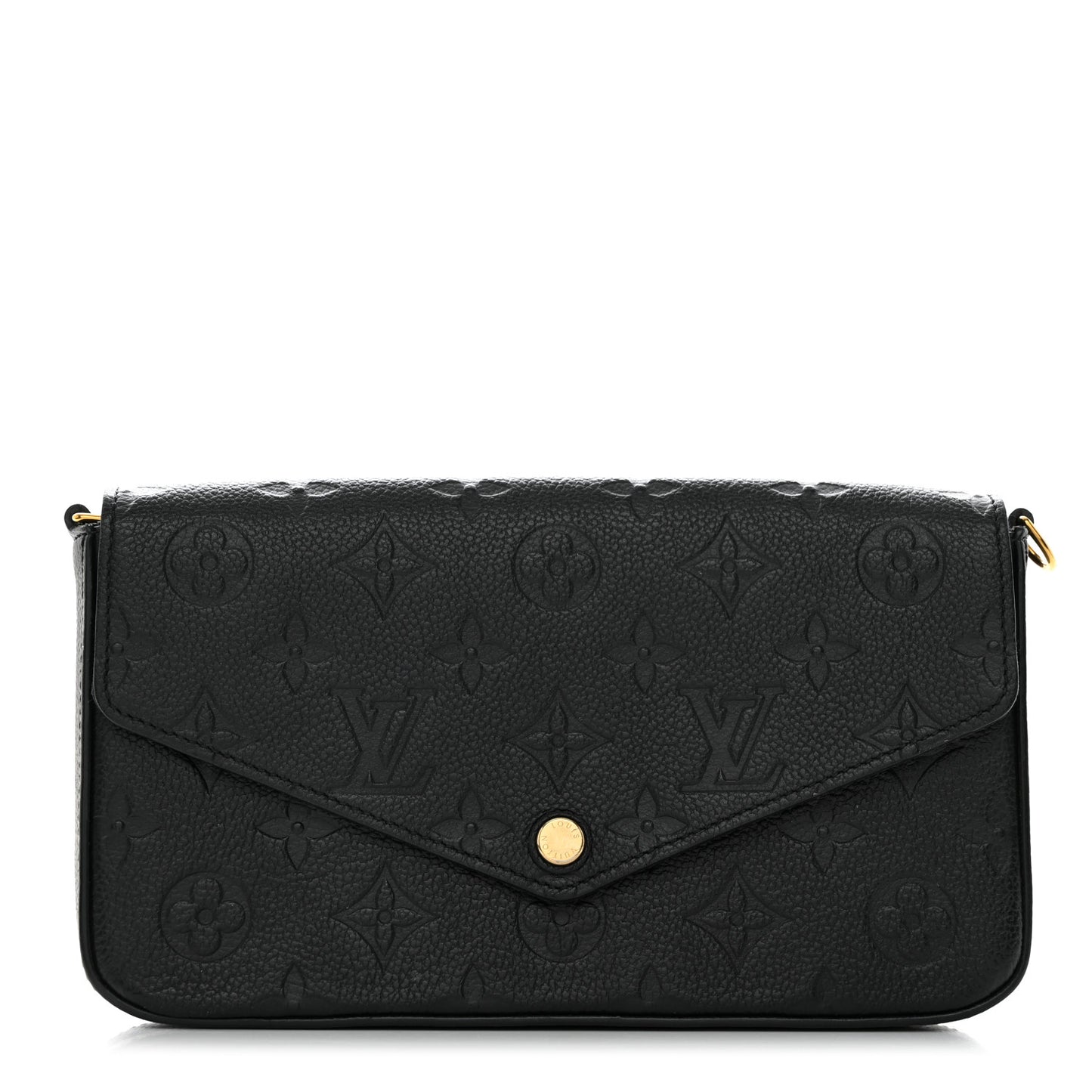 Empreinte Pochette Felicie Chain Wallet Black