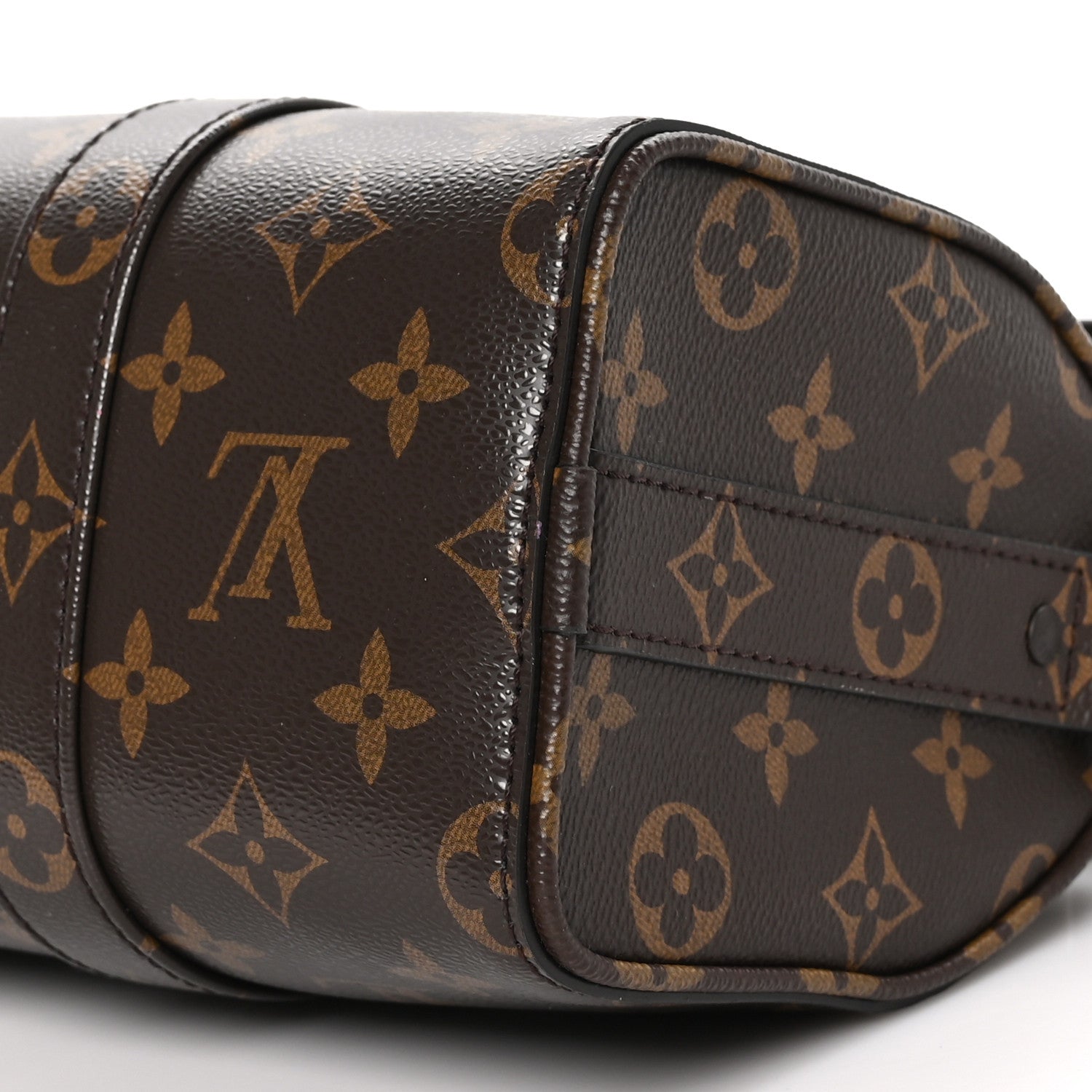 Louis Vuitton Metallic Monogram Portrait Keepall Bandouliere 25 Brown 8 of 9