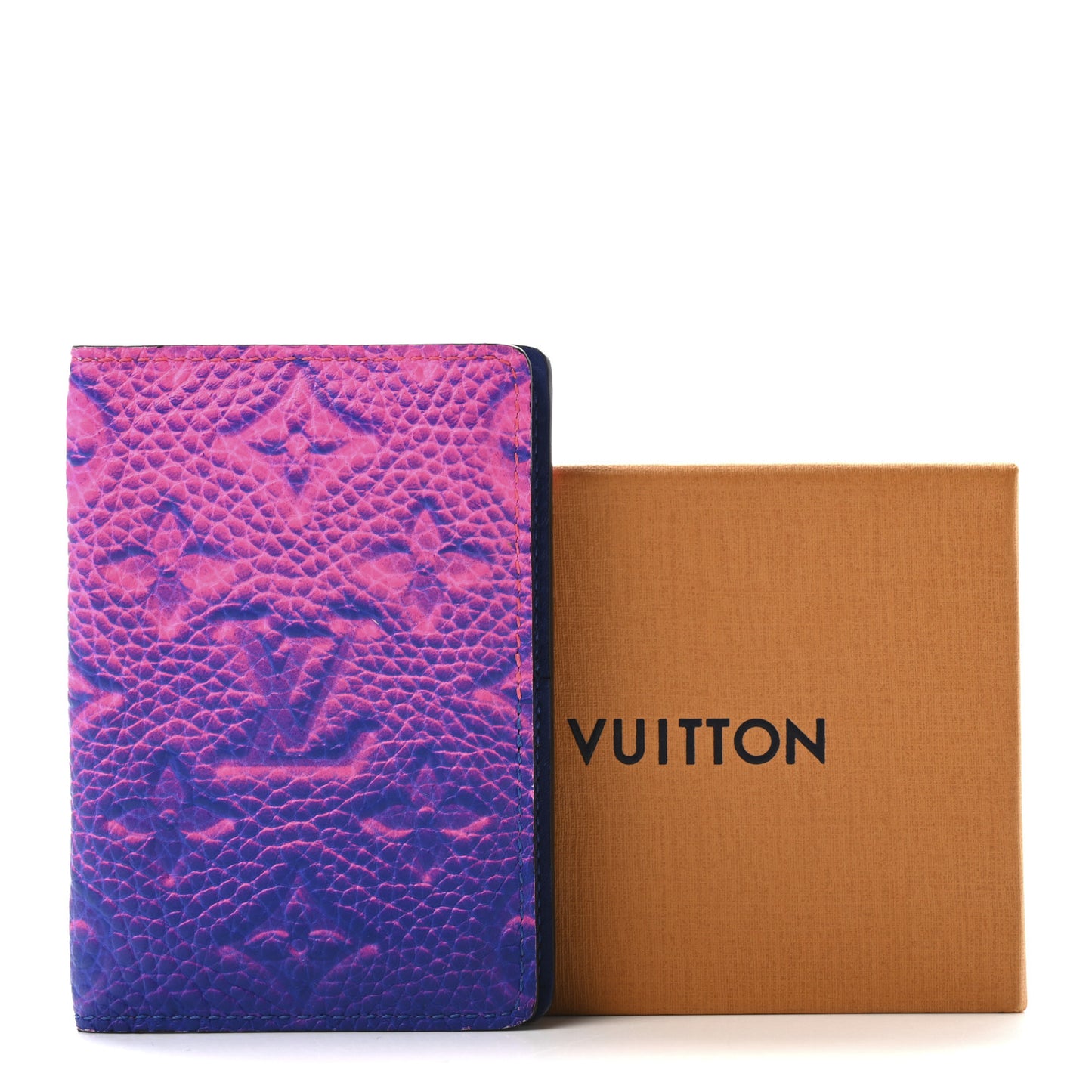 Taurillon Illusion Pocket Organizer Bleu Rose