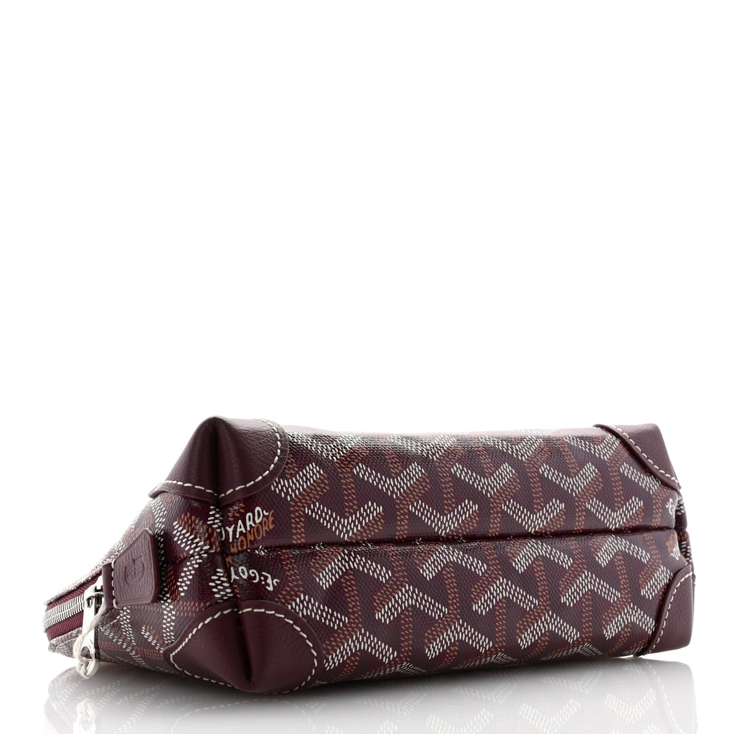 Goyardine Vendome Toiletry Pouch Burgundy