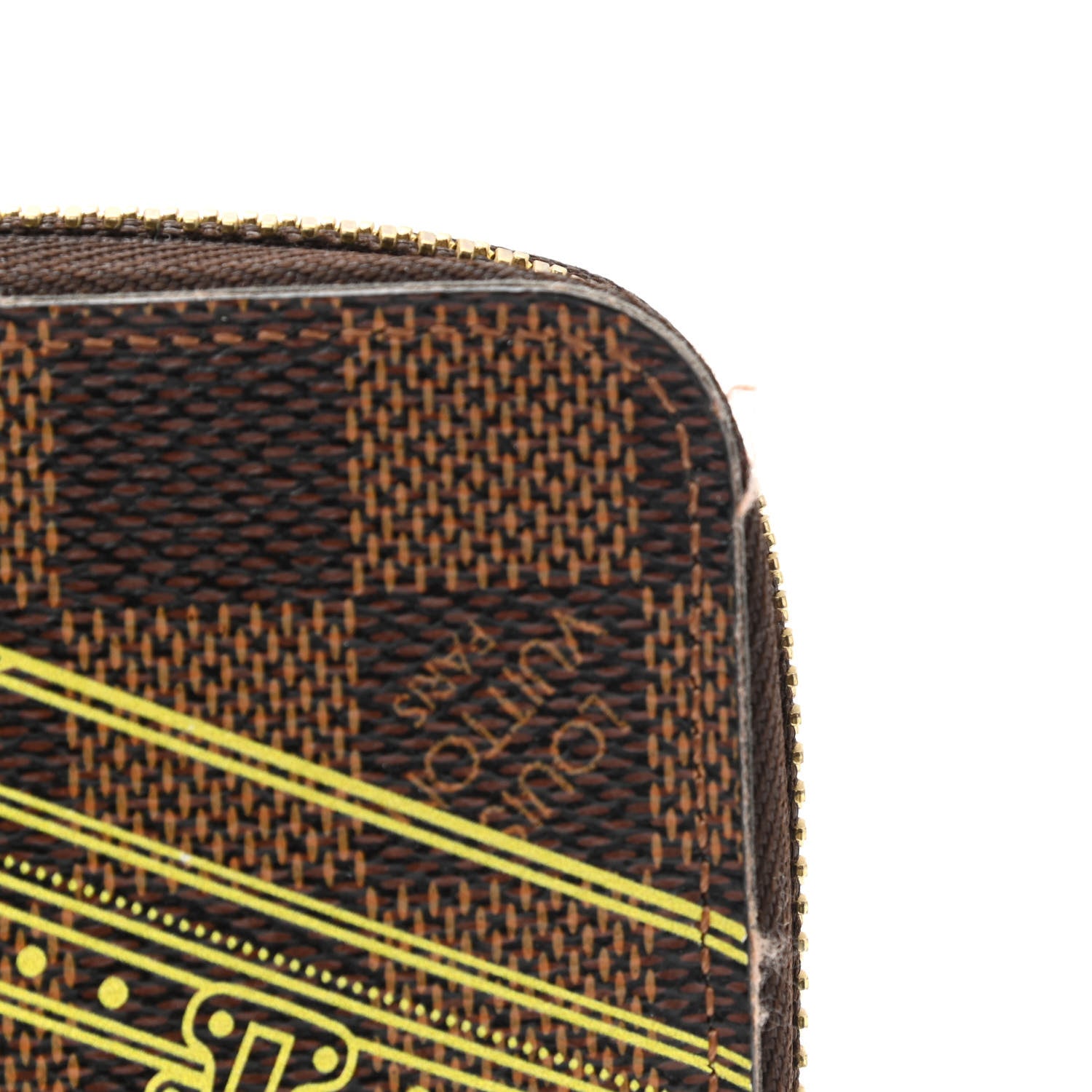 Louis Vuitton Damier Ebene 2014 Christmas Animation Zippy Wallet 9 of 12