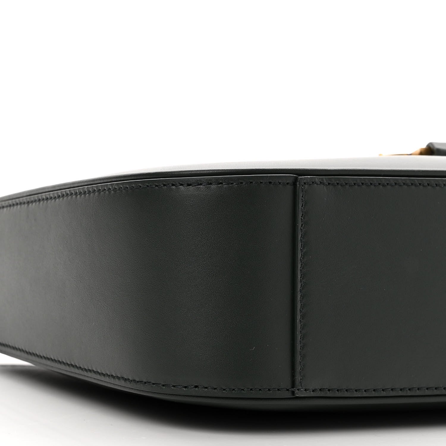 Saint Laurent Smooth Calfskin Le 5 A 7 Hobo Vert Fonce 9 of 10