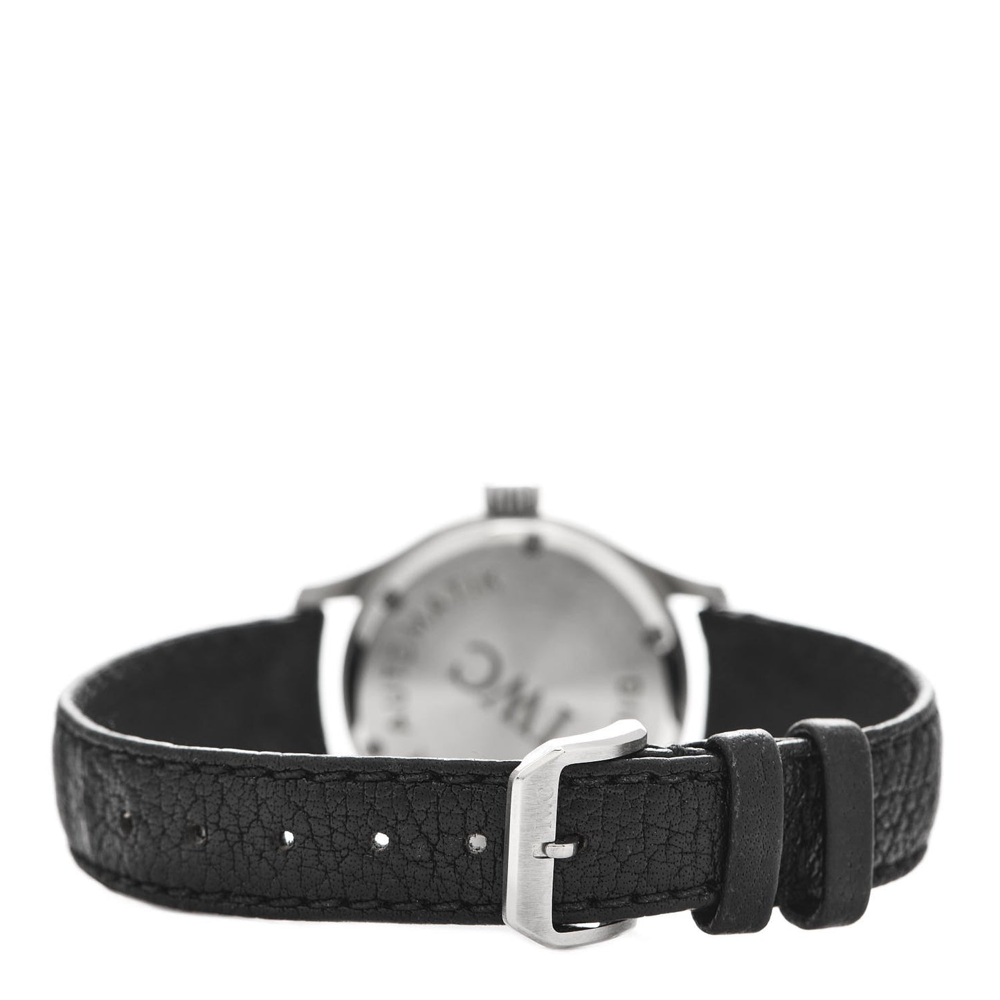 Stainless Steel Calfskin 28mm Schaffhausen Mark XIII Lady Automatic Watch Black IW4421