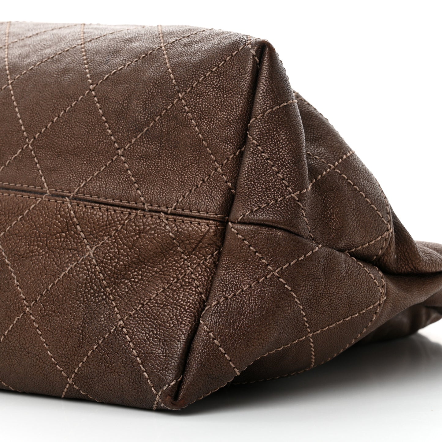 Metallic Calfskin Baby Coco Cabas Bronze