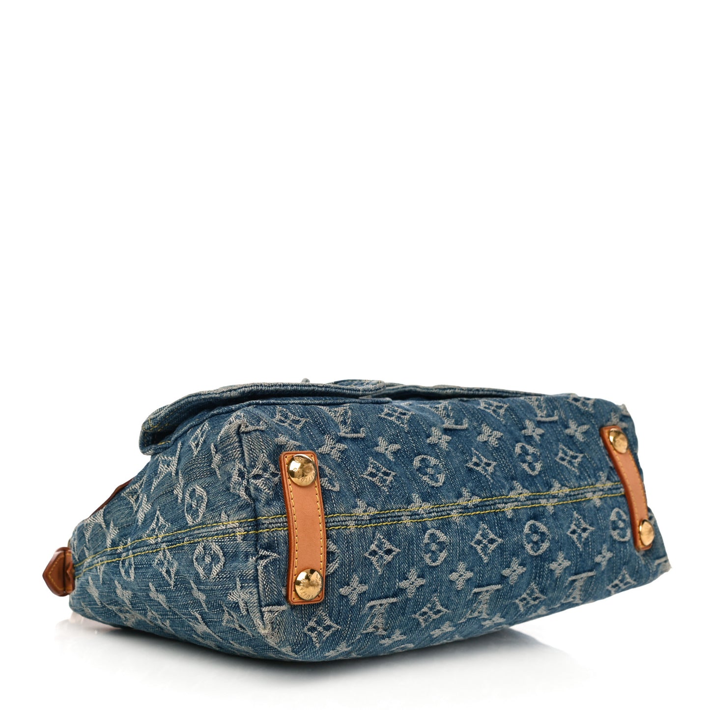 Monogram Denim Baggy PM Blue