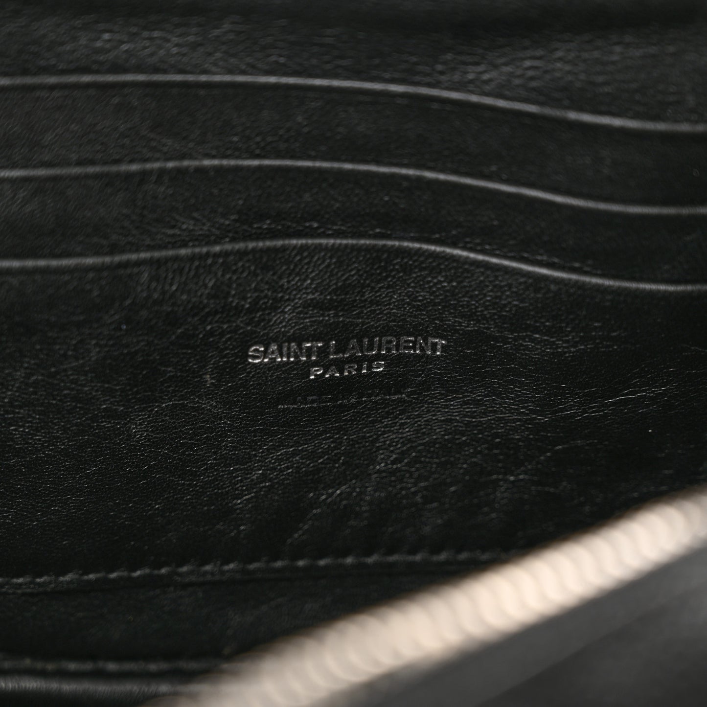 Grain De Poudre Matelasse Monogram Mini Lou Camera Bag Black