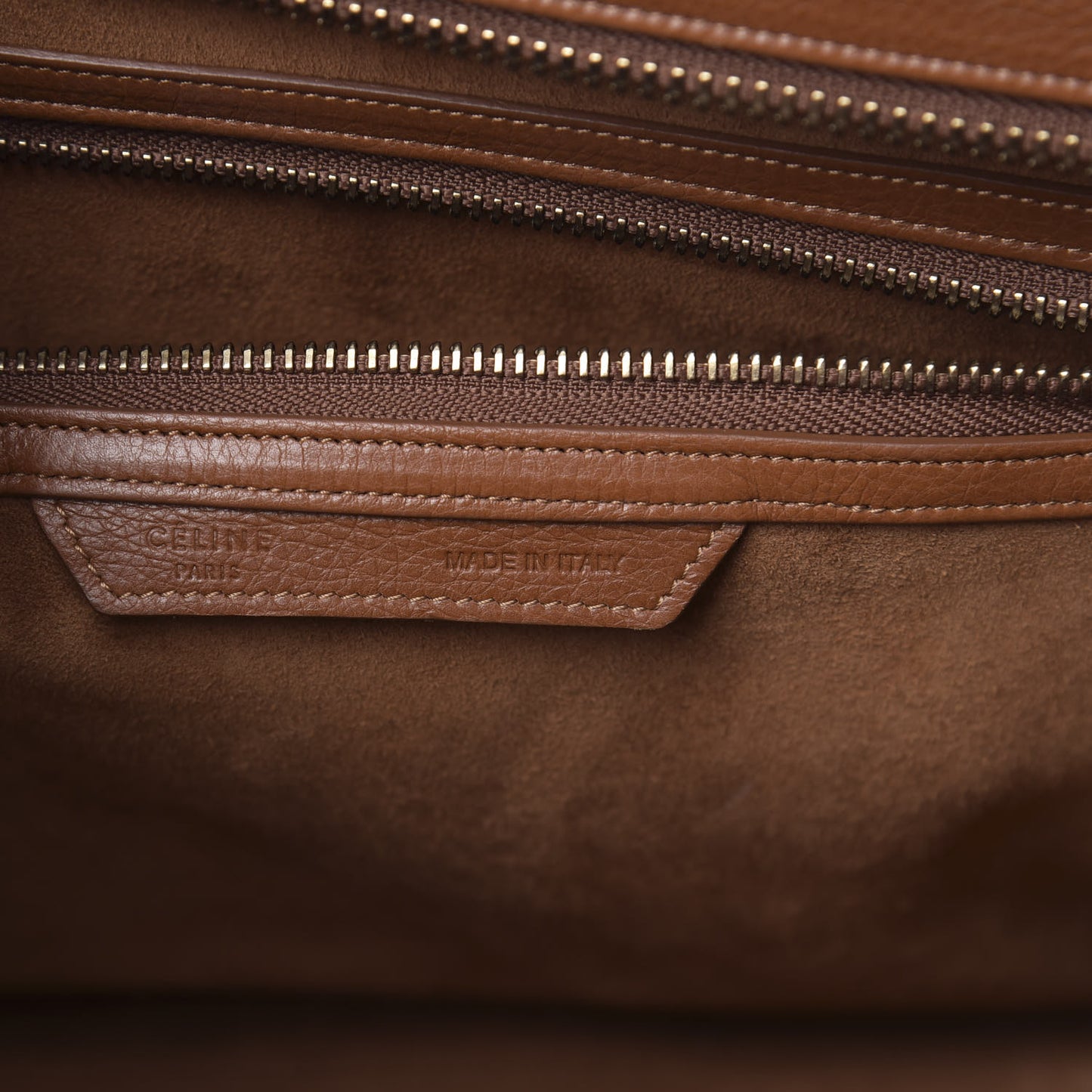 Baby Calfskin Mini Luggage Caramel