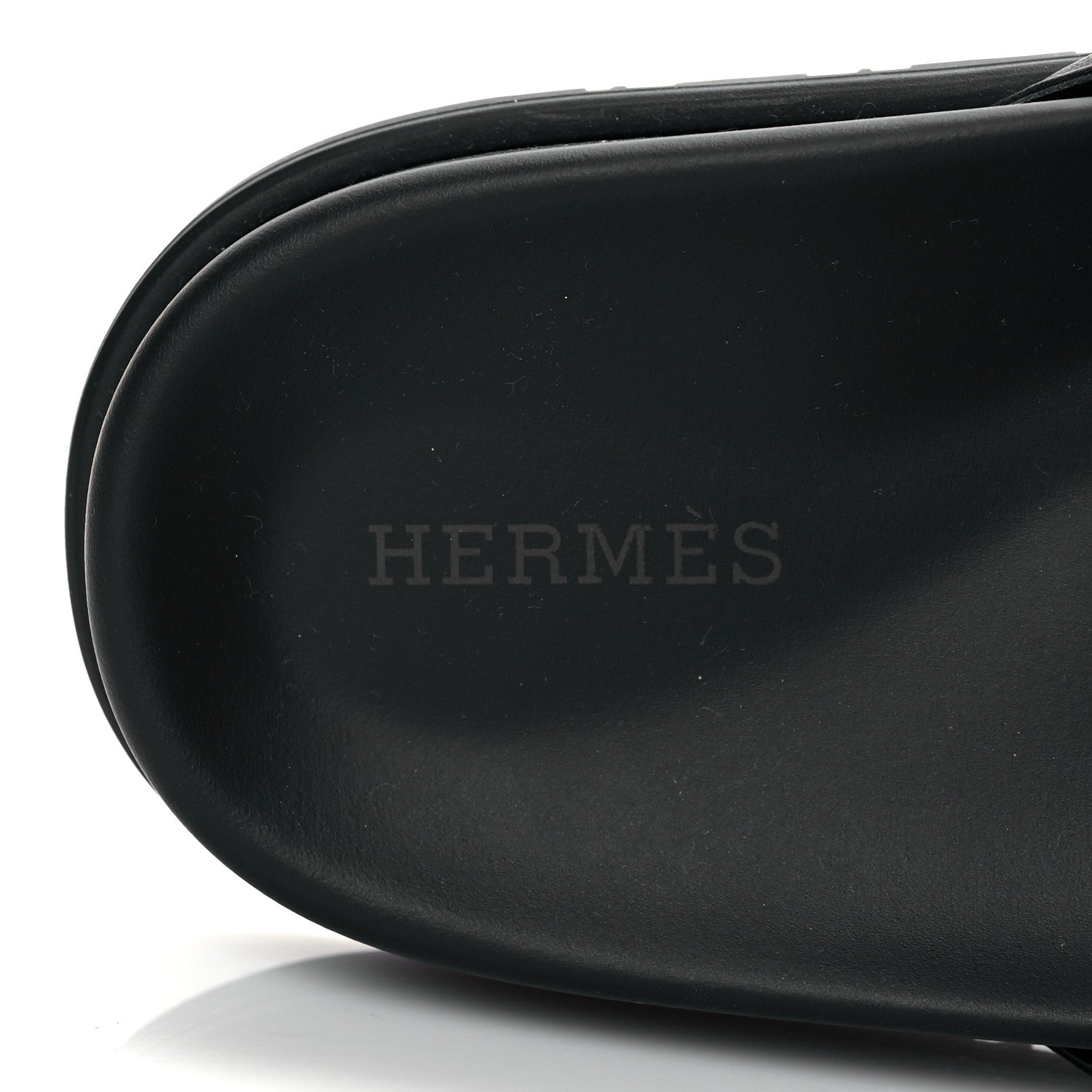Hermes Nappa Extra Sandals 37 Black 7 of 9