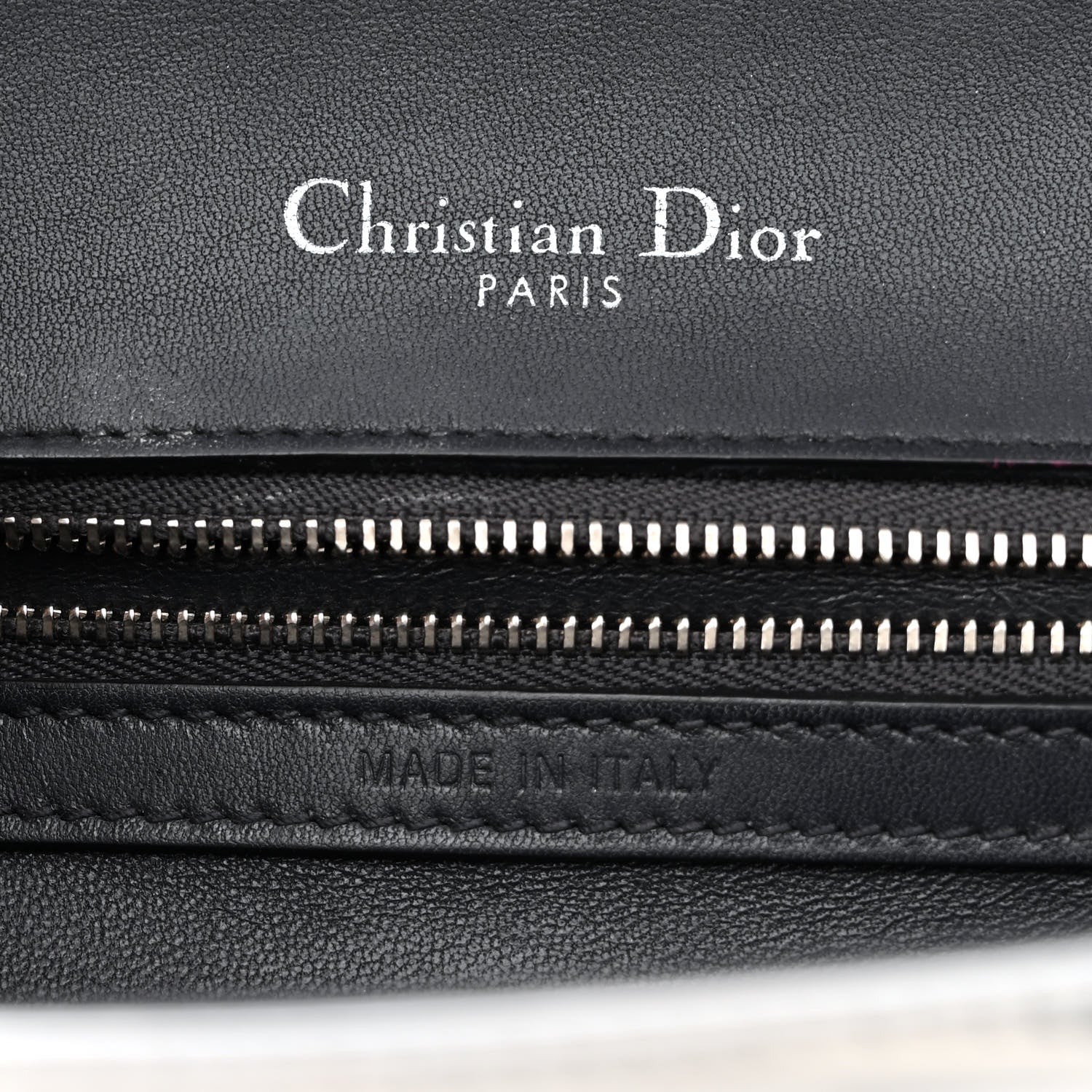 Christian Dior Metallic Patent Micro-Cannage Medium Diorama Flap Bag Silver 6 of 15