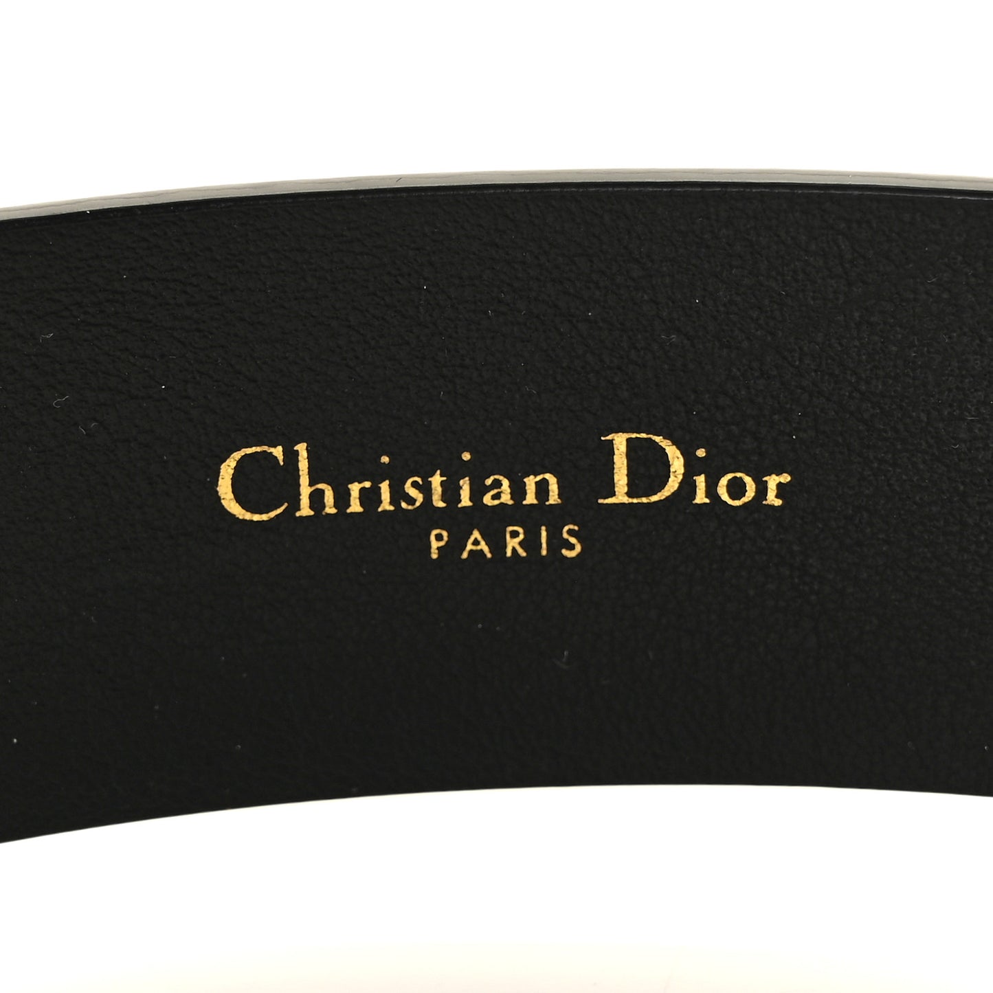 Calfskin 35mm Montaigne Belt 75 Black