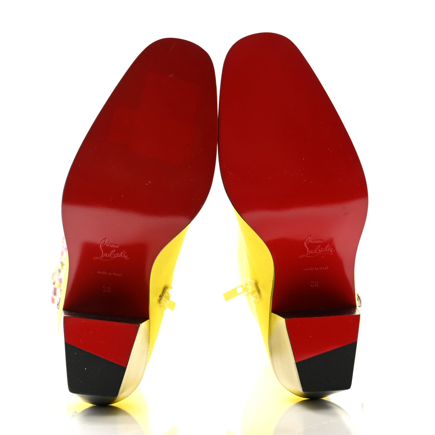 Satin Morgan Fleur 70 Over The Knee Boots 38 Yellow