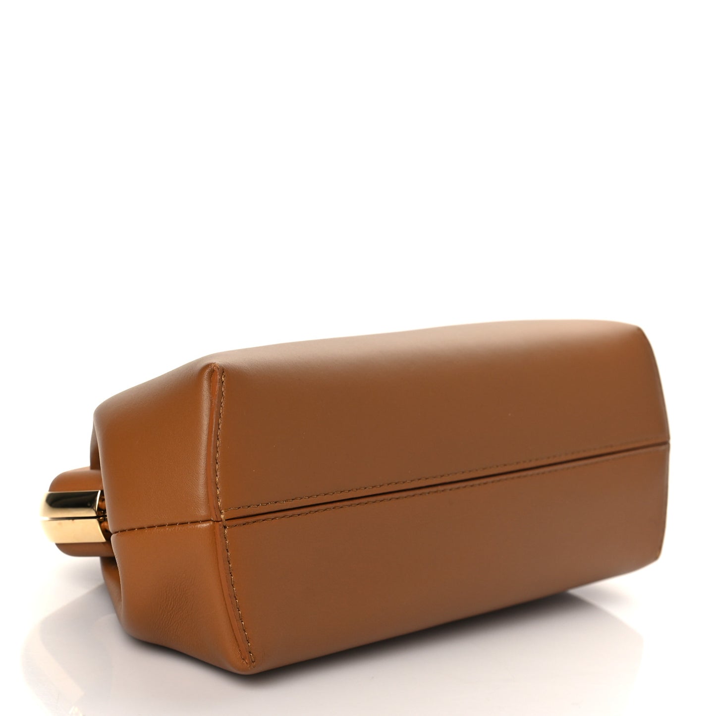 Shiny Nappa Small Fendi First Caramello