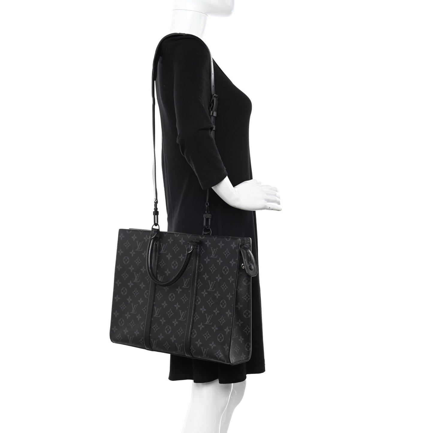Monogram Eclipse Sac Plat Horizontal Zipper