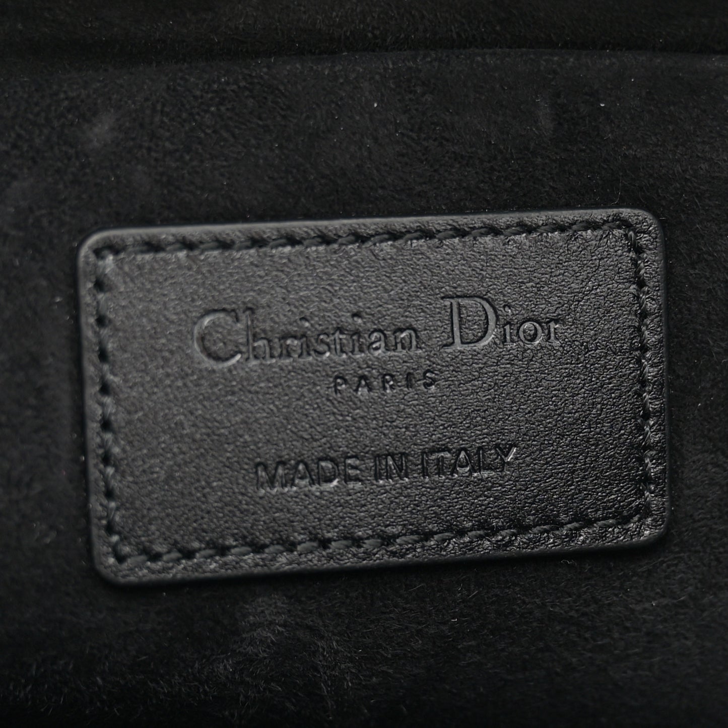 Lambskin Cannage The Lady 95.22 Black