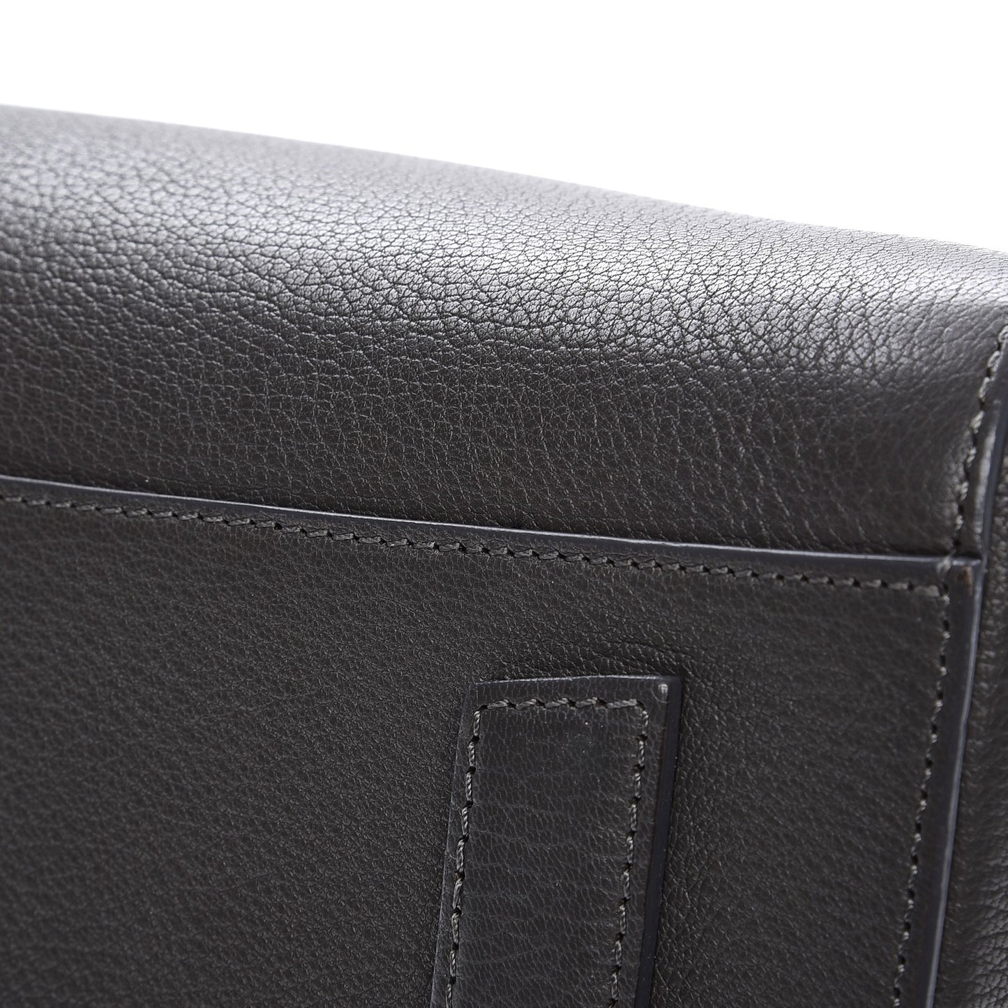 Sugar Goatskin Medium Antigona Dark Grey