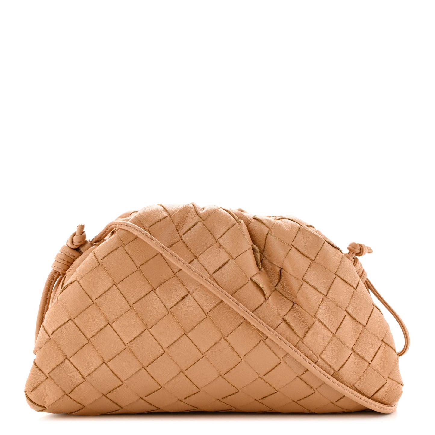 Nappa Intrecciato The Mini Pouch Almond