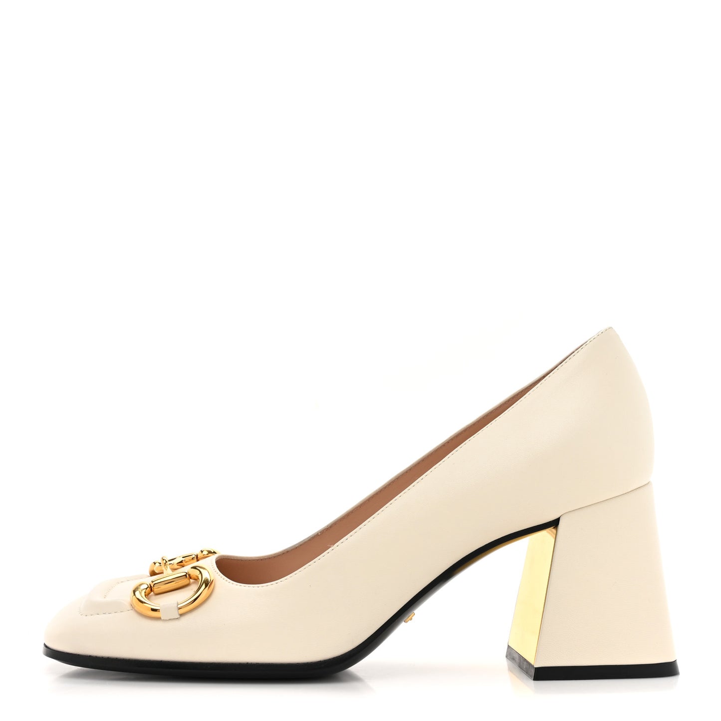 Malaga Kid Horsebit Pumps 38.5 Mystic White