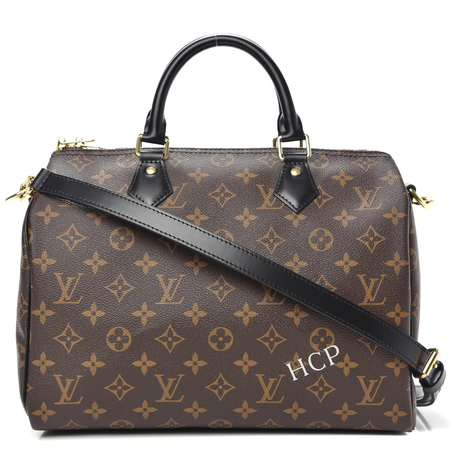 Monogram My World Tour Speedy Bandouliere 30 Black