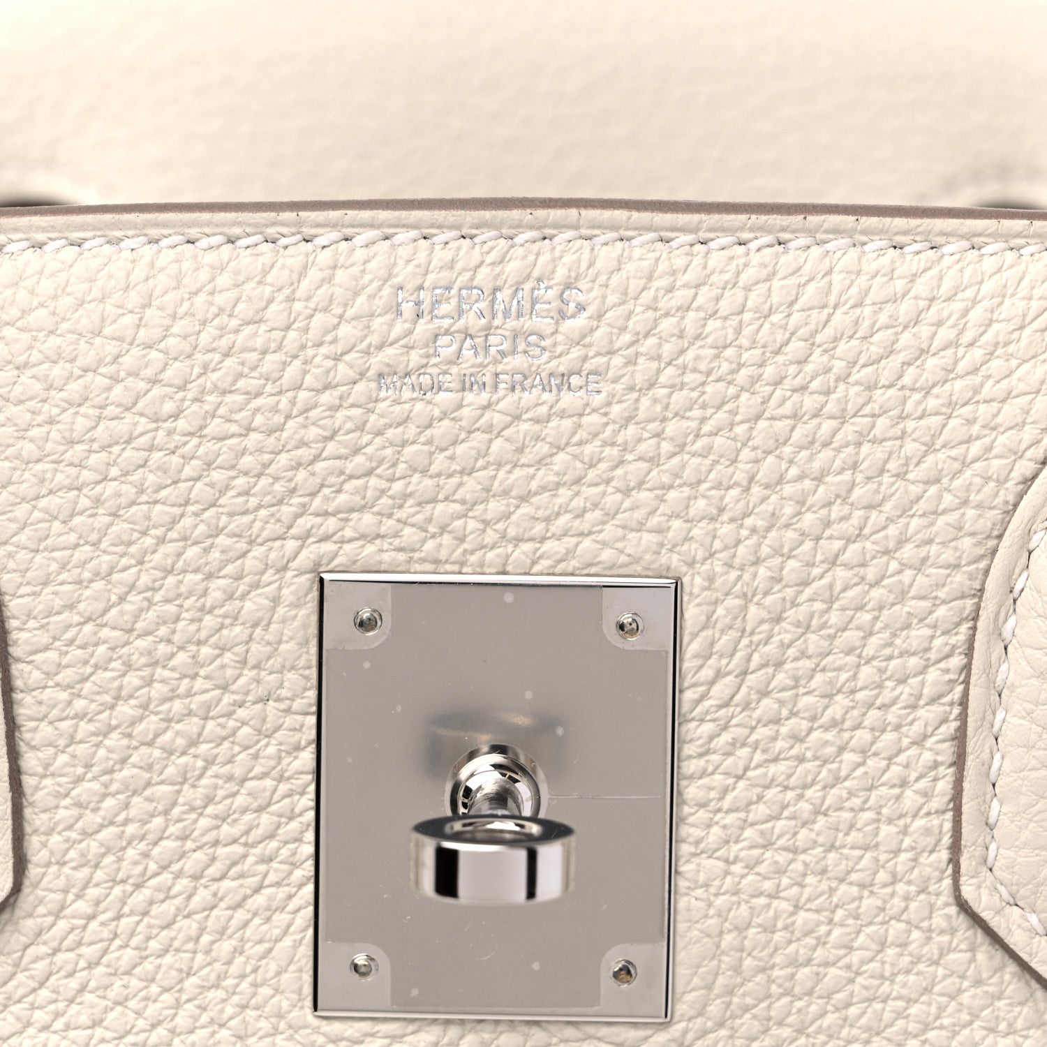 Hermes Togo Birkin 30 Craie 6 of 10