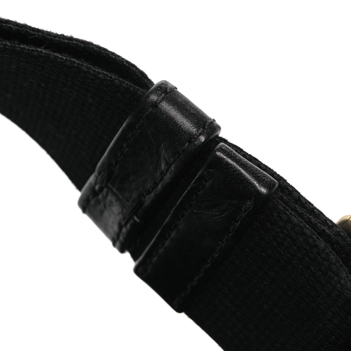Natural Grain Calfskin Antony Messenger Crossbody Black