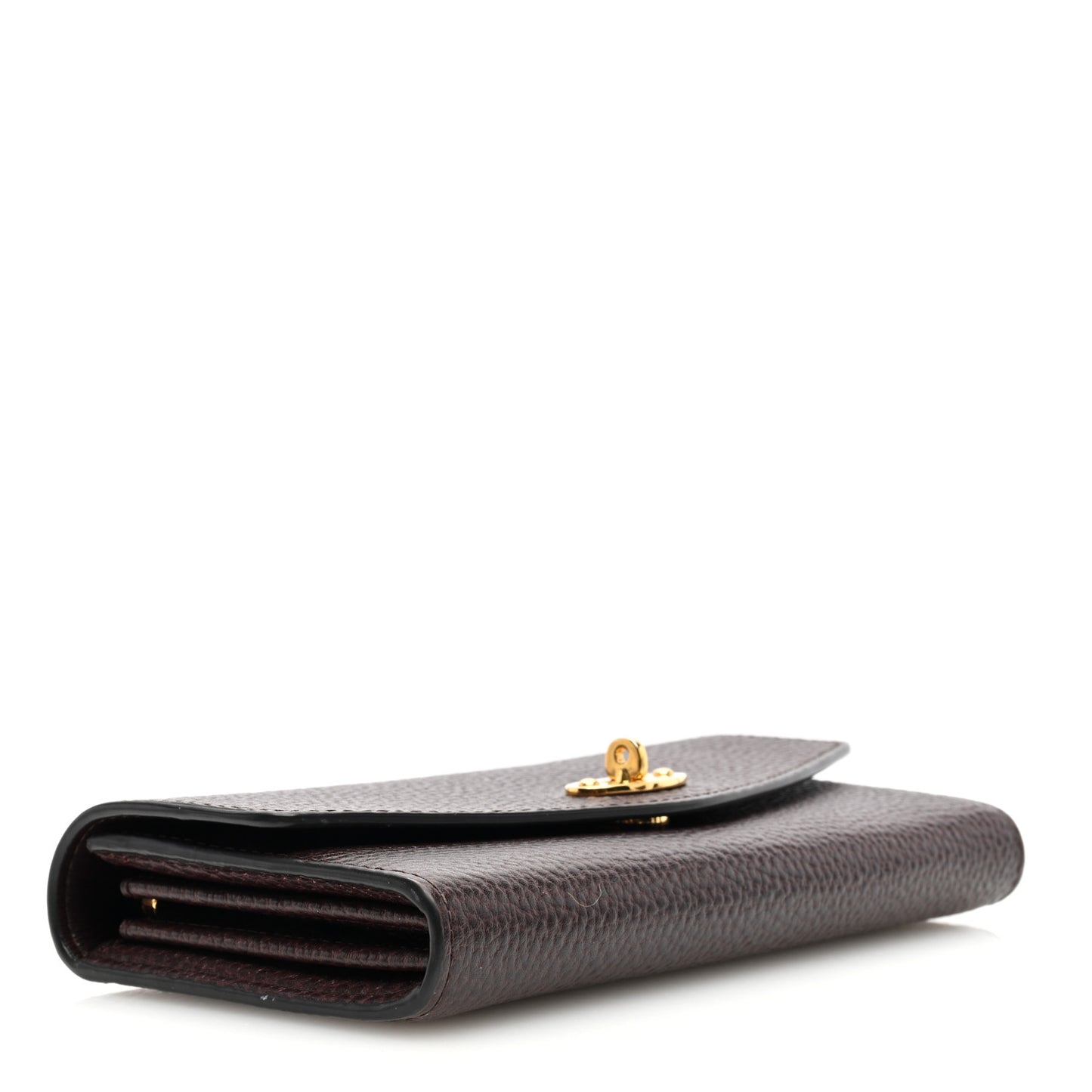Grain Vegetable Tanned Calfskin Darley Wallet Oxblood